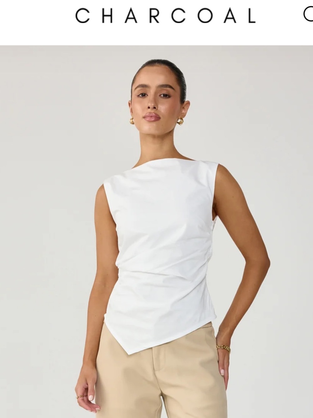Charcoal Clothing Bridget top